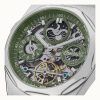 Reloj para hombre Ingersoll The Broadway Dual Time con esfera esqueleto verde automático I12905