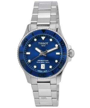Tissot T-Sport Seastar 1000 esfera azul cuarzo Diver&#39,s T120.210.11.041.00 T1202101104100 300M reloj unisex