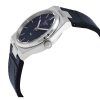 Reloj Tissot T-Classic PRX con correa de cuero y esfera azul de cuarzo T137.410.16.041.00 100M para hombre