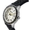 Reloj Seiko Presage Style60's GMT con correa de piel de becerro y esfera gris automático SSK011J1 para hombre